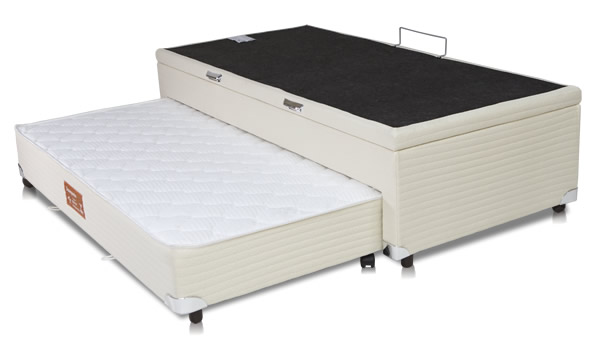 Cama 3 em 1 Tech Box Moveleira