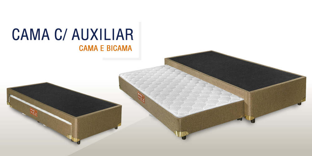 Cama com auxiliar Tech Box